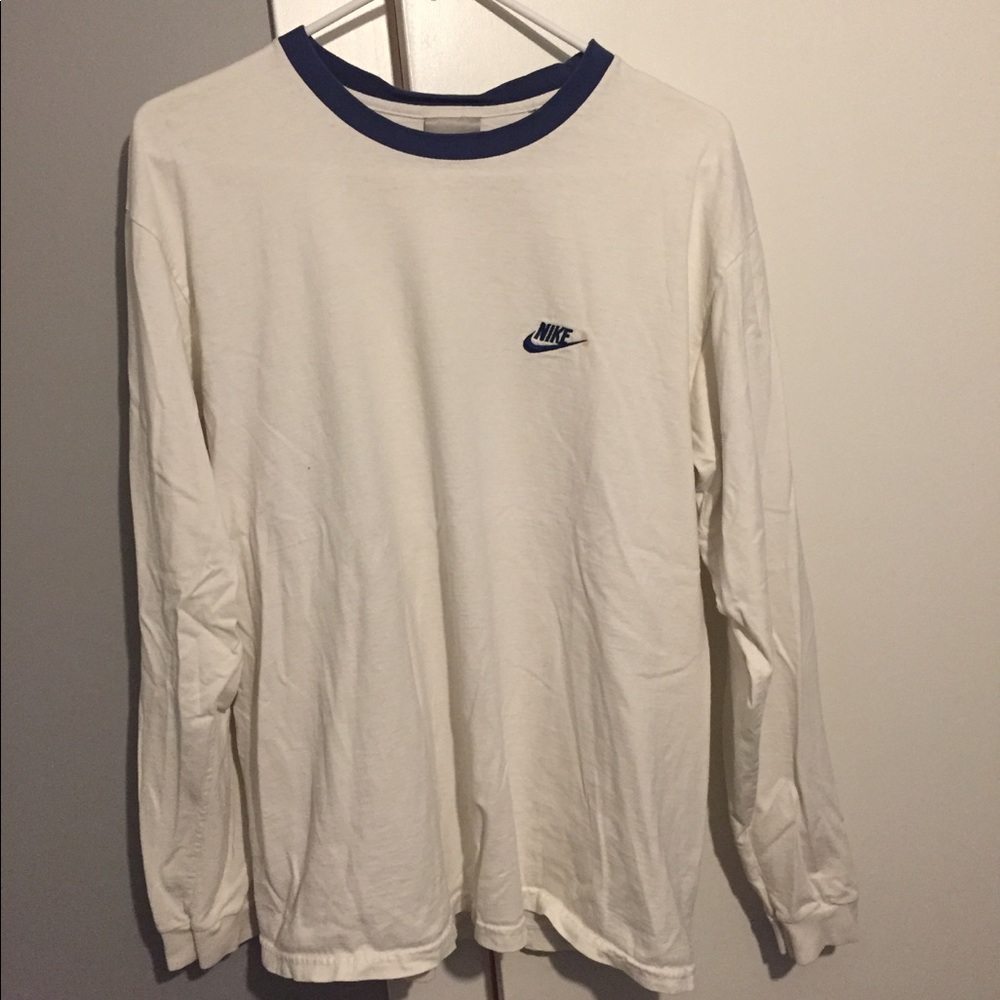 Nike Long Sleeve White Tee